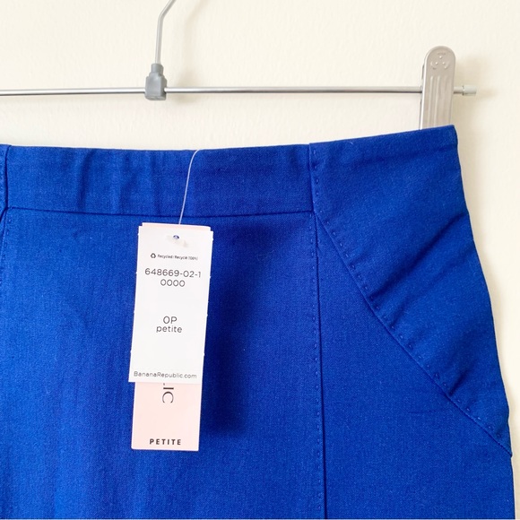 | banana republic • sophisticated high-waisted stretch pencil skirt • 0 petite | - Picture 4 of 12